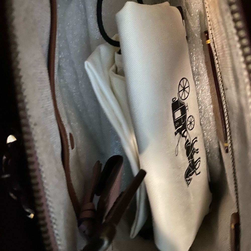 🌸COACH DAKOTAH SATCHEL TEA ROSE in DUSTY ROSE - Picture 16 of 16